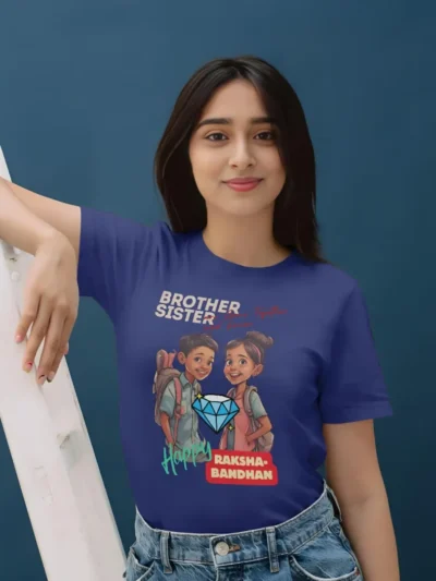 Diamond Relation Brother Sister Royal Blue