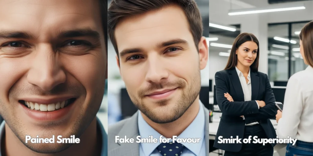 Decoding Smiles in Office Politics and Power Play