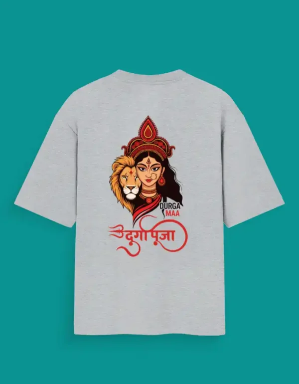 Durga maa Back grey