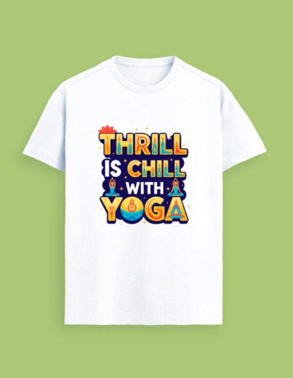 Thril is chill supima white