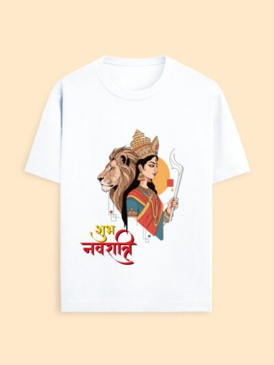 Shubh Navratri White