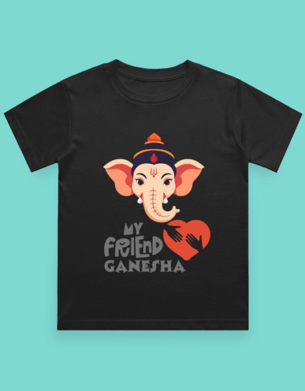 my friend ganesha boy black