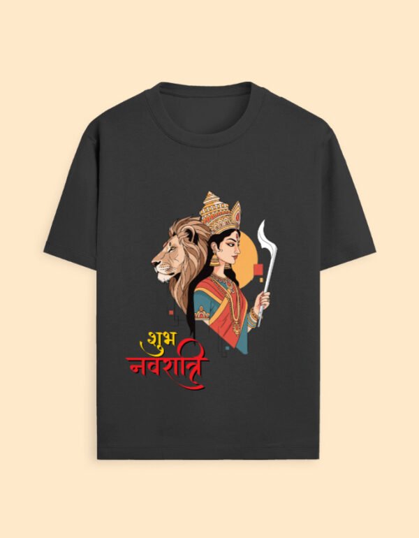 Shubh Navratri Black