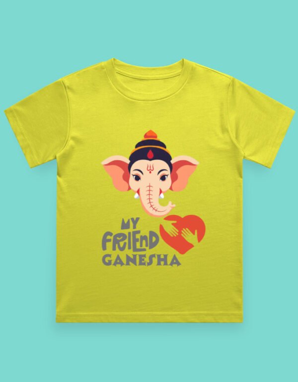 my friend ganesha boy new yellow
