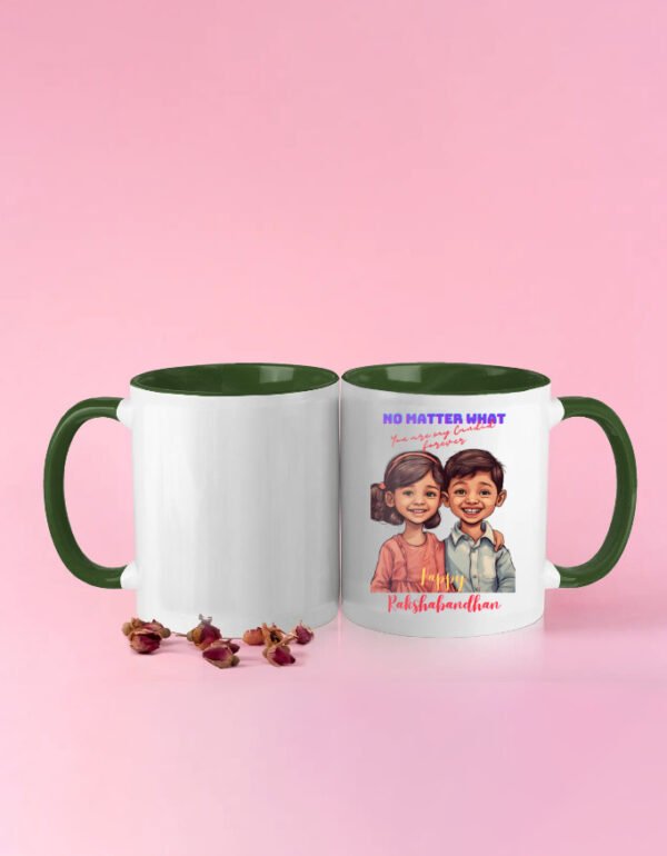 Candid Forever mug bottle green