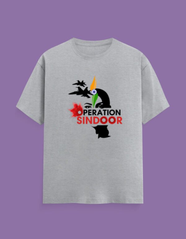 Operation sindoor woman pride grey