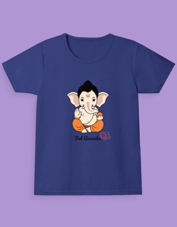 Bal Ganesha Girl royal blue