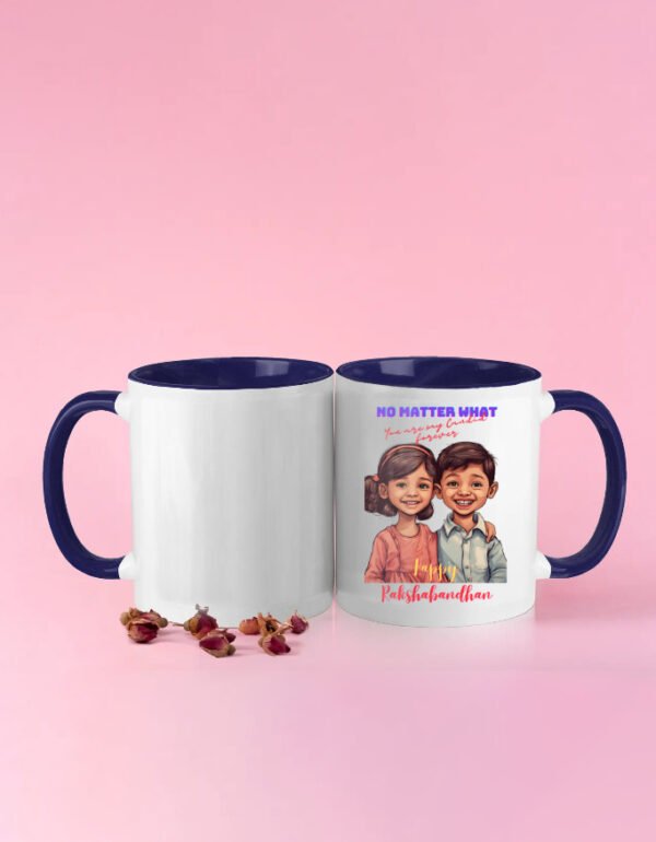 Candid Forever mug navy blue
