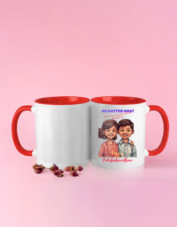 Candid Forever mug red