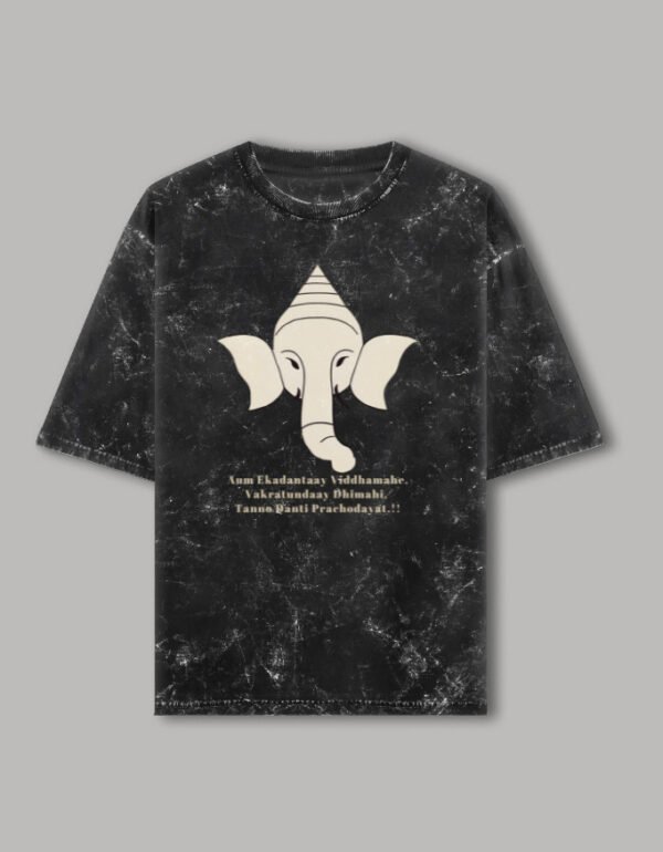 Ganpati Acid wash black