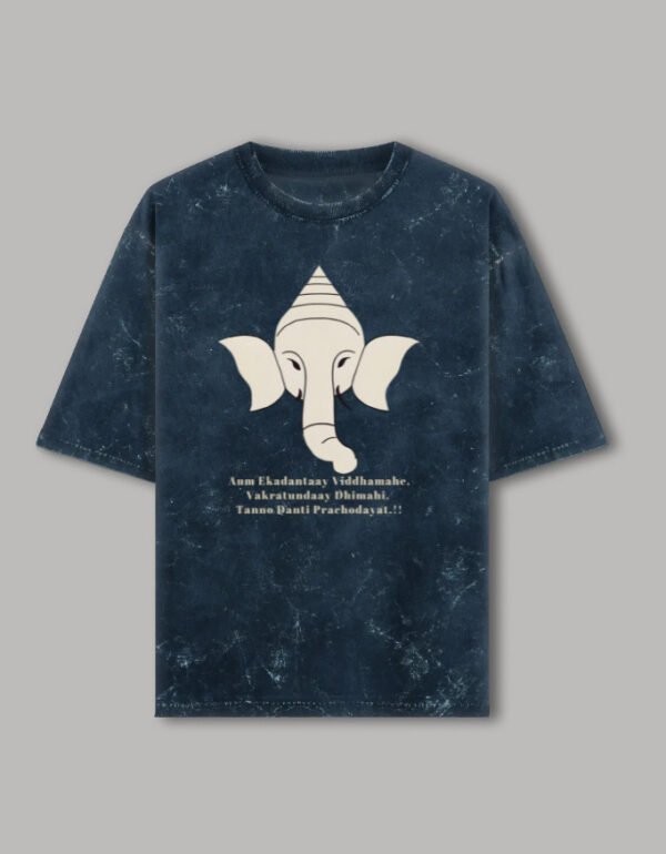 Ganpati Acid wash blue
