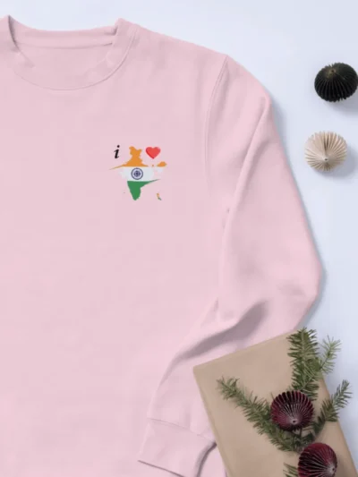 I love india Close up sweatshirt