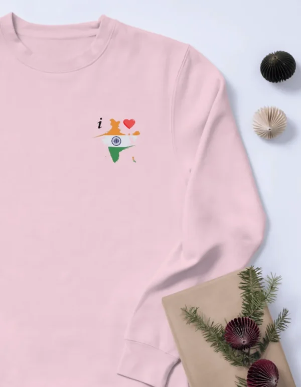 I love india Close up sweatshirt