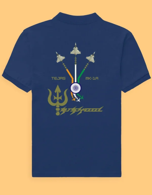 IAF Trishool Back Royal Blue