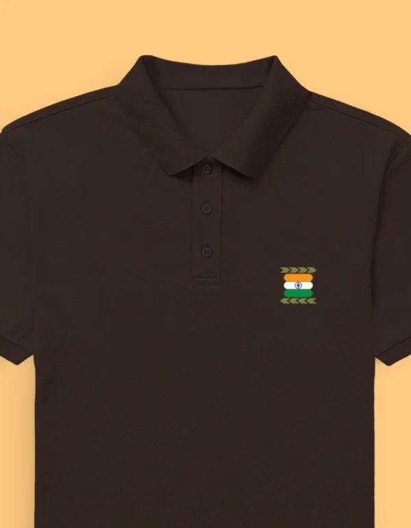 IAF Trishool Front Coffee Brown