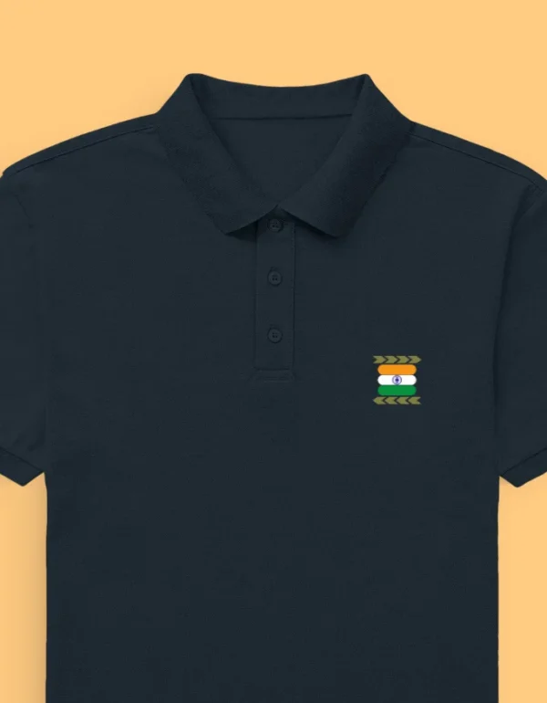 IAF Trishool Front Navy Blue