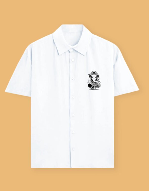 Monochrome ganesha White