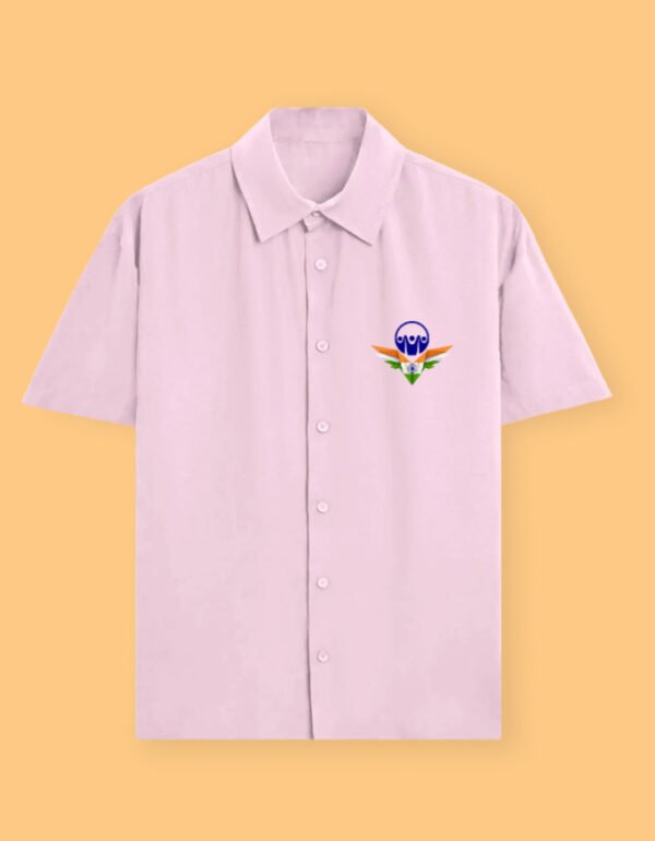 United india Baby pink Shirt