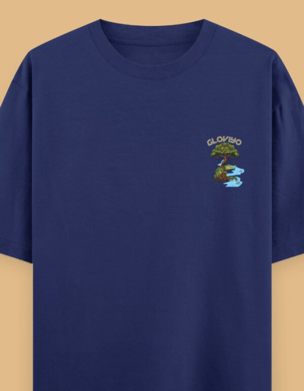 Royal Blue Baroda Crocodile Front Left side
