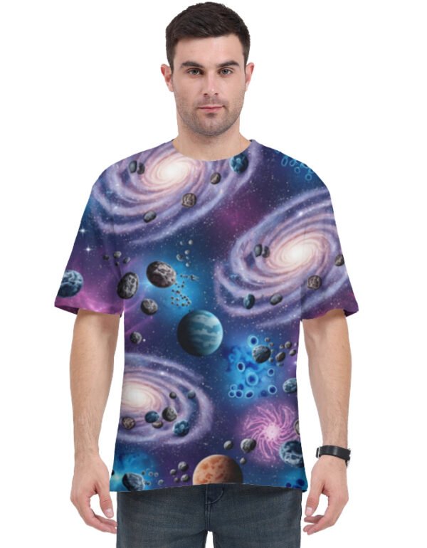 Galaxy AOP Oversize Tee