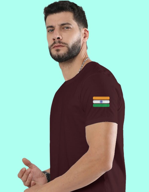 Swirl Rafale left sleeve Maroon