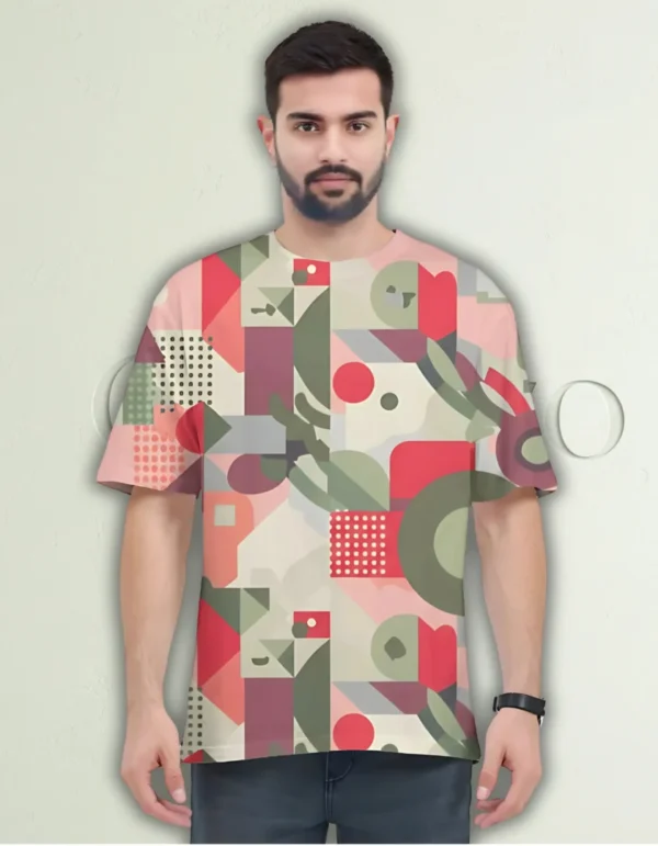Mix Geophy Pink AOP