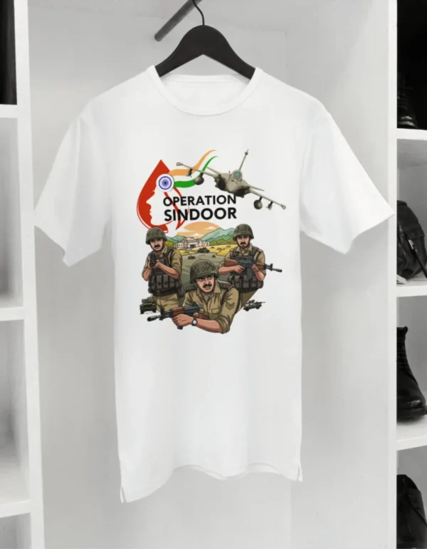 Op Sindoor Ov Size White
