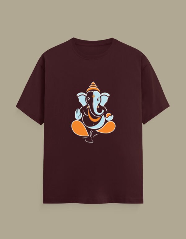 Plain Ganesha Maroon