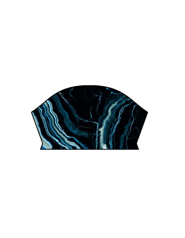 Black Turquoise Onyx Unisex Oversized Tee - Image 7