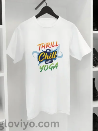Chill with Yoga Unisex Classic Crew T-Shirt