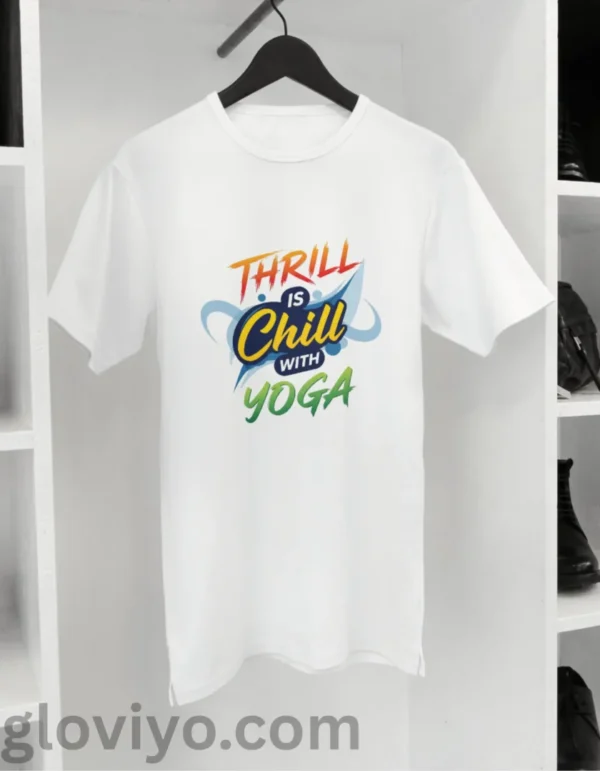 Chill with Yoga Unisex Classic Crew T-Shirt