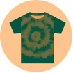 Unisex Tie & Dye Oversize T-shirt