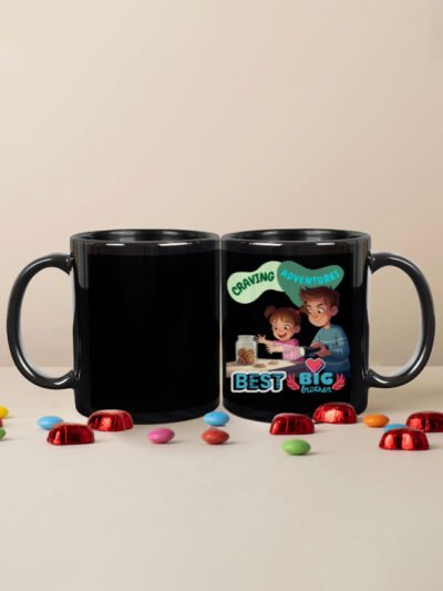 best elder brother black coffee mug