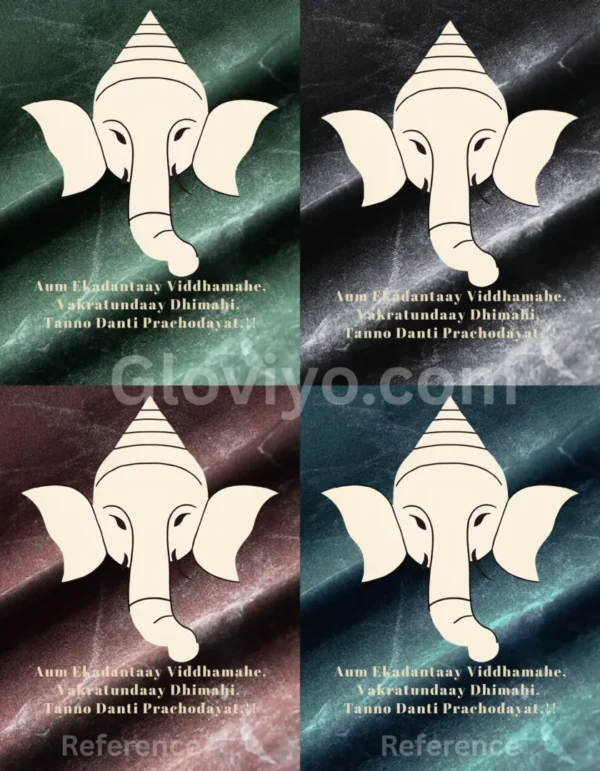 Ganpati Mantra Unisex Acid Washed Oversized  T-shirt - Image 7