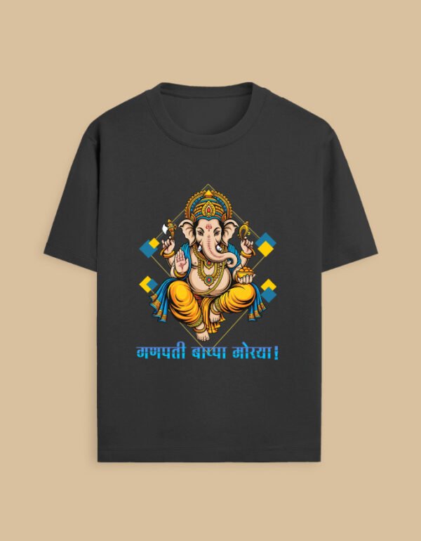 ganpati bappa morya black