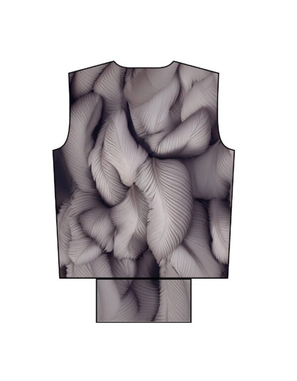 Curly Feather Unisex AOP Bomber Jacket - Image 4