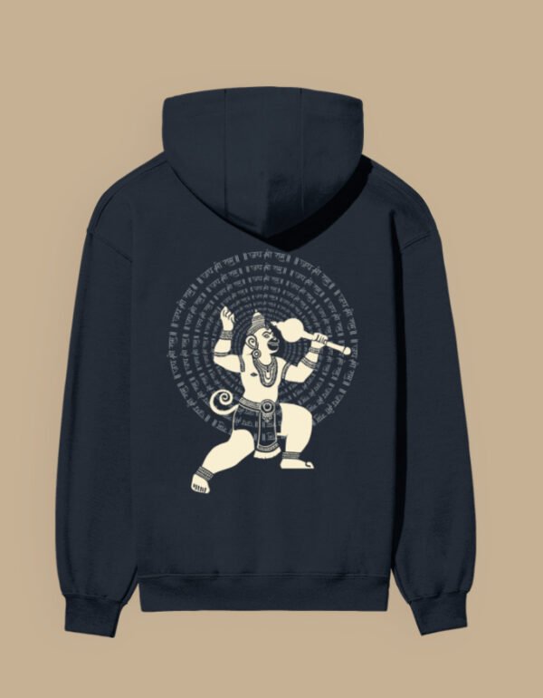 Jay Shree Ram Bajrangbali Unisex Hoodie - Image 5