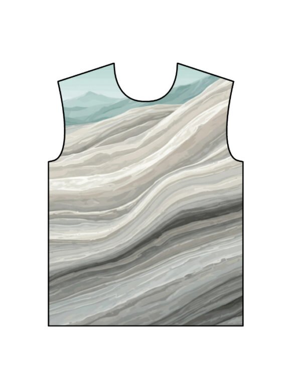 Rare Earth Mineral Unisex AOP Oversized Tee - Image 4