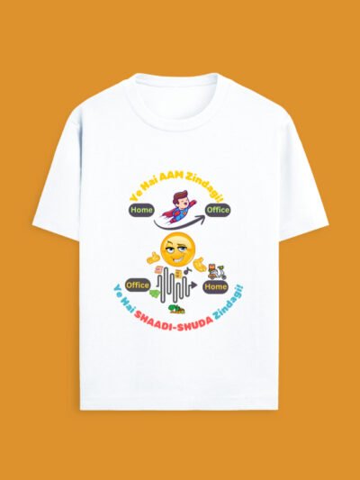 Married Life T-shirts - White, L