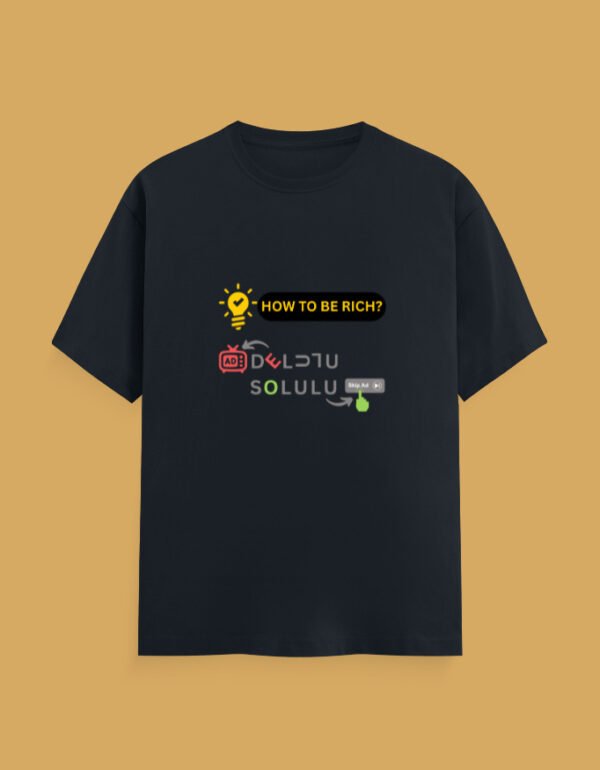 How to be Rich T-Shirt - Image 11