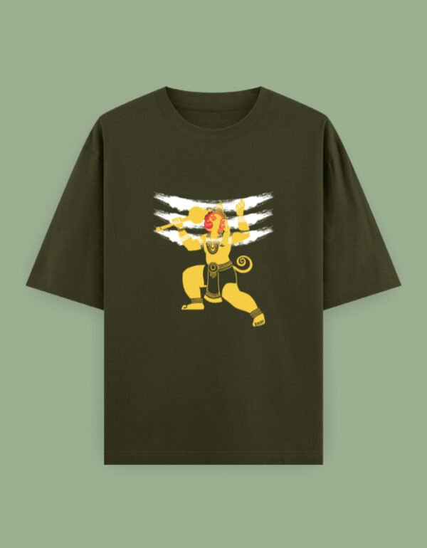 Shiv Bajrangi Unisex Oversized Classic T-Shirt - Image 11
