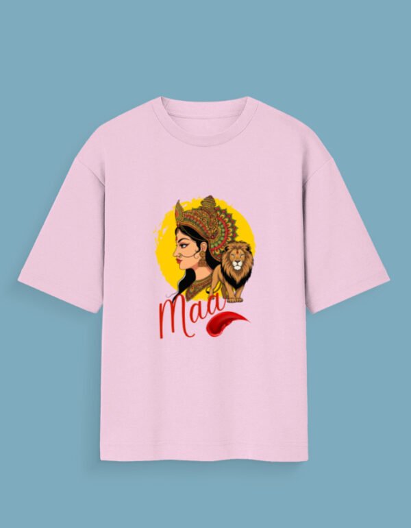 Maa Navratri Unisex Oversized Standard T-Shirt - Image 27