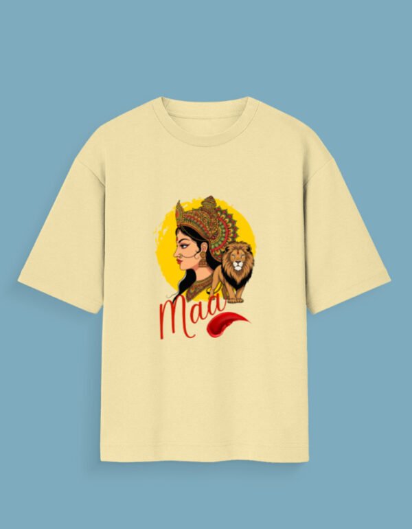 Maa Navratri Unisex Oversized Standard T-Shirt - Image 25