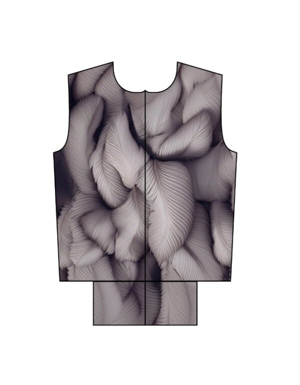 Curly Feather Unisex AOP Bomber Jacket - Image 3