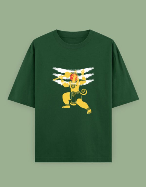Shiv Bajrangi Unisex Oversized Classic T-Shirt - Image 6