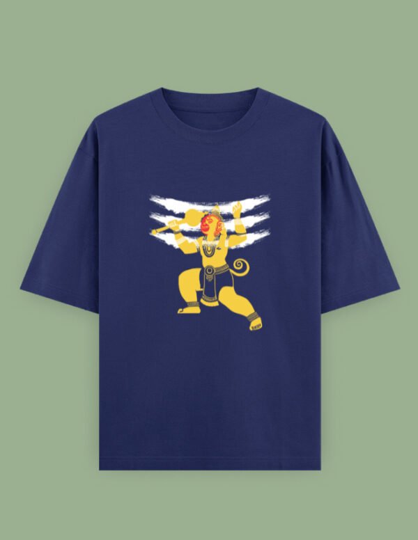 Shiv Bajrangi Unisex Oversized Classic T-Shirt - Image 7