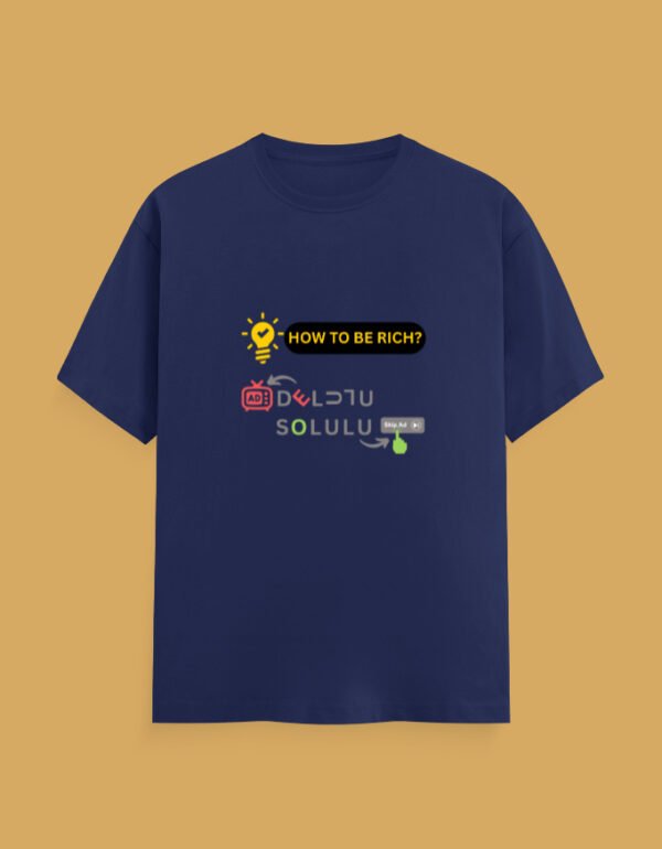 How to be Rich T-Shirt - Image 9