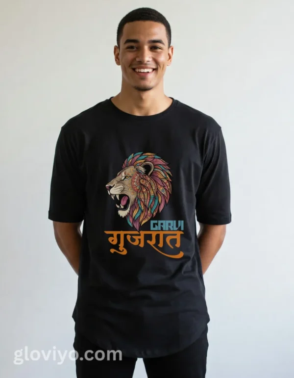 Garvi Guj Longline curved tees
