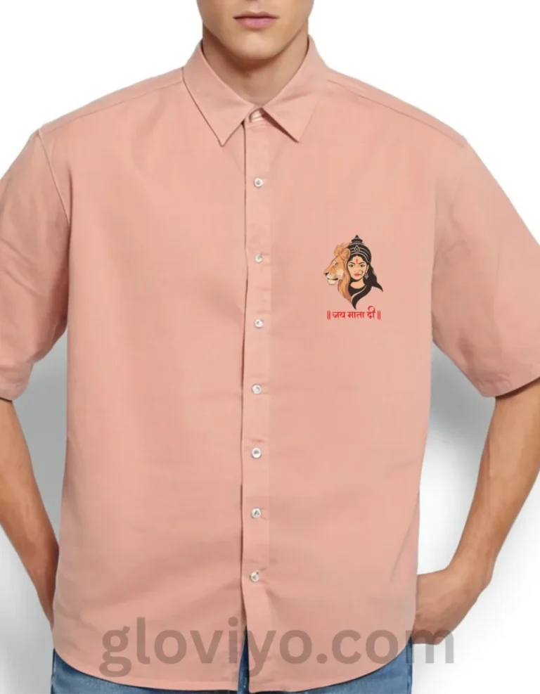 Jay Mata Di Garba Unisex Oversized Shirt