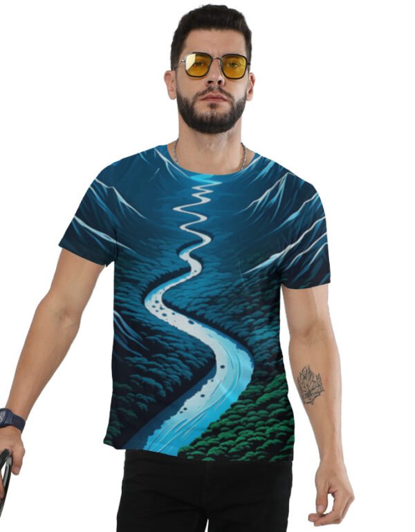 Night Nature AOP T-Shirt - Image 5